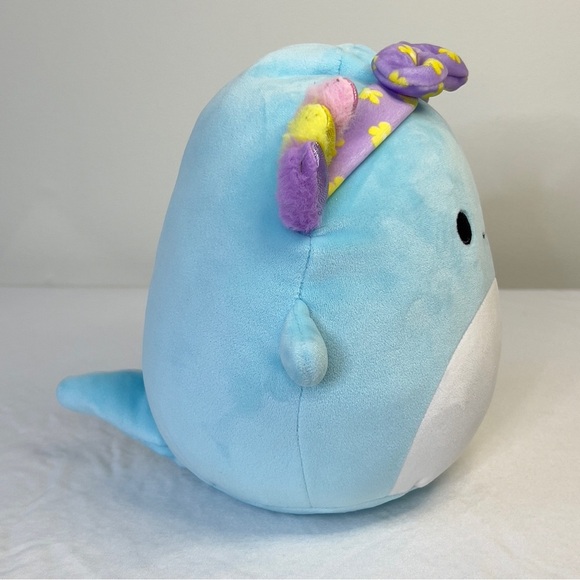 Squishmallows 8"" Irina The Axolotl with Headband, Medium, Blue - Picture 3 of 8